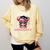 Classic I'm From The 1900s Retro Games Graduating Girl Comfort Colors Sweatshirt Blue Spruce