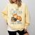Coffee Cats And Books Lover For Women & Men Coffee Comfort Colors Sweatshirt Blue Spruce