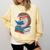 Cool Hedgehog Book Nerd Readers Comfort Colors Sweatshirt Blue Spruce