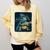 Cool Magical Book With Wizard Turtle For Adults And Kids Comfort Colors Sweatshirt Blue Spruce Cool Magical Book With Wizard Turtle For Adults And Kids Comfort Colors Sweatshirt Blue Spruce