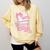 Coquette Reading Book Lover Pink Bow Bookish Mom & Daughter Comfort Colors Sweatshirt Blue Spruce Coquette Reading Book Lover Pink Bow Bookish Mom & Daughter Comfort Colors Sweatshirt Blue Spruce