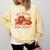 Cozy Readers Book Society Teacher Reading Floral Pumpkin Tee Comfort Colors Sweatshirt Blue Spruce