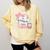 Cute Bookish Kindle Girlie Nerdy Read Book Lover Girl Women Comfort Colors Sweatshirt Blue Spruce