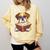 Cute Dog Boxer Reading Book Comfort Colors Sweatshirt Blue Spruce
