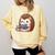 Cute Hedgehog Book Lover Readers Animal Reading Comfort Colors Sweatshirt Blue Spruce