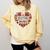 Cute Just A Girl Who Loves Books Heart Shape Reader Comfort Colors Sweatshirt Blue Spruce