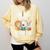 Cute Wildlife Zoo Animals For Book Reader Bookworms Comfort Colors Sweatshirt Blue Spruce