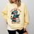 Dark Romance Romantasy Easily Distracted By Dragons & Books Comfort Colors Sweatshirt Blue Spruce