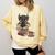 Dragon Read Books Be Kind Stay Weird Book Lover Comfort Colors Sweatshirt Blue Spruce