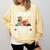 In My Dream World Books Are Free Chocolate Is Healthy Book Comfort Colors Sweatshirt Blue Spruce