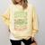 Drink Matcha Read Books Be Happy Green Tea Matcha Comfort Colors Sweatshirt Blue Spruce