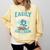 Easily Distracted By Books And Dragons Nerds Comfort Colors Sweatshirt Blue Spruce