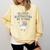 Easily Distracted By Books Silly-Goose Bookish Library Read Comfort Colors Sweatshirt Blue Spruce