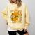 Easily Distracted By Cats And Books Cute Cat Book Lover Comfort Colors Sweatshirt Blue Spruce