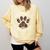 Easily Distracted By Dogs And Books Comfort Colors Sweatshirt Blue Spruce