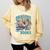 Easily Distracted By Dragons And Books Bookworm Comfort Colors Sweatshirt Blue Spruce