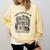 Easily Distracted By Plants Cats & Books Planting Gardening Comfort Colors Sweatshirt Blue Spruce