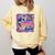 EAT THE RICH 90S NOSTALGIA WHALE ORCA YAHCT RETRO Comfort Colors Sweatshirt Blue Spruce EAT THE RICH 90S NOSTALGIA WHALE ORCA YAHCT RETRO Comfort Colors Sweatshirt Blue Spruce