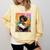 Educated Afro Girl Reading Book Lover History Month Comfort Colors Sweatshirt Blue Spruce