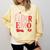 Elder Emo Retro Punk Typography Nostalgia Premium Tri-Blend Comfort Colors Sweatshirt Blue Spruce