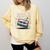 Elder Millennials Embracing 90s Rewind Nostalgia Vibes Comfort Colors Sweatshirt Blue Spruce