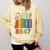 Equal Rights Book Flower Resist 86 47 Feminist Women Rights Comfort Colors Sweatshirt Blue Spruce