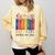 Equality Hurts No One LGBTQ Pride Books And Flowers Comfort Colors Sweatshirt Blue Spruce