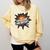Explosions Are My Art Comic Book Boom Comfort Colors Sweatshirt Blue Spruce