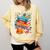 Fantasy Drama Tragedy Books Subtle Anti-Trump Comfort Colors Sweatshirt Blue Spruce