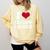 Fantasy Romantasy Book Lover I Love Heart Shadow Daddies Comfort Colors Sweatshirt Blue Spruce