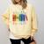 Floral Book Equality Human Rights Social Justice Peace Love Comfort Colors Sweatshirt Blue Spruce