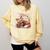 Fox And Book Lover Graphic For Women And Spring Pink Flower Comfort Colors Sweatshirt Blue Spruce Fox And Book Lover Graphic For Women And Spring Pink Flower Comfort Colors Sweatshirt Blue Spruce