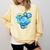 Frutiger Aero Metro Abstract Maximalism 2000s Nostalgia Comfort Colors Sweatshirt Blue Spruce