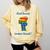 GDR Pioneer East East Nostalgia USSR Soviet Union Comfort Colors Sweatshirt Blue Spruce GDR Pioneer East East Nostalgia USSR Soviet Union Comfort Colors Sweatshirt Blue Spruce