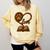 Girl Who Loves Dogs & Books Heart Dog Lover Reader Reeding Comfort Colors Sweatshirt Blue Spruce