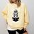 Good Girls Read Bad Books Skeleton Comfort Colors Sweatshirt Blue Spruce