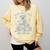 Good Girls Read Bad Books Skeleton Reading Book Halloween Comfort Colors Sweatshirt Blue Spruce