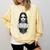 Gothic Goth Girl Woman Movie Book Art Comfort Colors Sweatshirt Blue Spruce