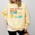 What Happens In Book Club Stays In Book Club Retro Comfort Colors Sweatshirt Blue Spruce