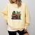 Happiness More Books Read Reading Librarian Men Women Kids Comfort Colors Sweatshirt Blue Spruce