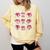 Heart Reading Books Valentine Teacher Boy Girl Book Lover Comfort Colors Sweatshirt Blue Spruce