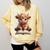 Highland Cow Reading Book Bookworm Comfort Colors Sweatshirt Blue Spruce