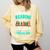 Humor Book Reader A Day Without Reading Is Like Comfort Colors Sweatshirt Blue Spruce