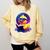 Humor Rubber Duck Reading Book Comfort Colors Sweatshirt Blue Spruce