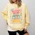 I'm From The 1900s 80s Millennial Boom Box Radio Comfort Colors Sweatshirt Blue Spruce