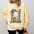 I'm With The Banned Books Reading Comfort Colors Sweatshirt Blue Spruce