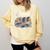 I'm OK Books Pile Books Stack Bibliophile Bookisk Comfort Colors Sweatshirt Blue Spruce