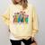 It's A Good Day To Read A Book Floral Book Lovers Librarian Comfort Colors Sweatshirt Blue Spruce