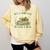 It's A Good Day To Read A Book Shirt Frog Reading Book Comfort Colors Sweatshirt Blue Spruce