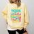 Joke 90s Please Be Patient With Me I'm From The 1900s Premium Tri-Blend Comfort Colors Sweatshirt Blue Spruce